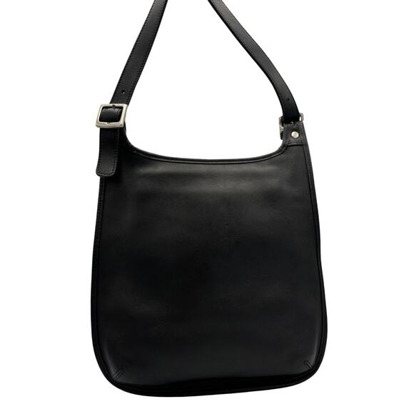 Coach 9131 Saddle Flap Crossbody | 90s Leather Hippie Bag | Vintage Minimal - Picture 16 of 16